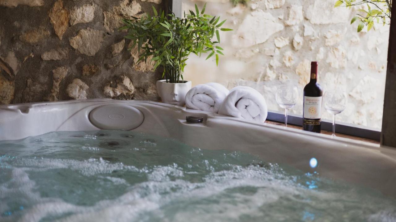 Scardona Rustica, Bed & Breakfast With Jacuzzi, Bbq And Free Parking In Skradin, Krka公寓 外观 照片
